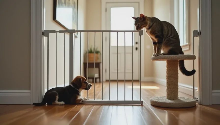 New Puppy + Resident Cat: The Slow-Intro Playbook