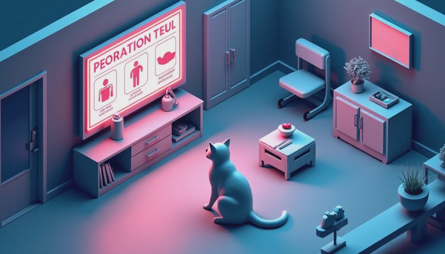 Illustration for how to treat a cat cold at home